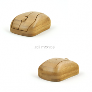 Clavier & souris sans fils en bambou