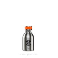 Mini gourde 250 ml URBAN - INOX