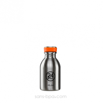 Mini gourde 250 ml URBAN -  INOX