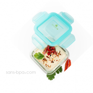 Ensemble 3 contenant verre Snack Cube 150ml