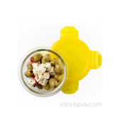 Ensemble 3 contenants verre - Snack Cube 150ml