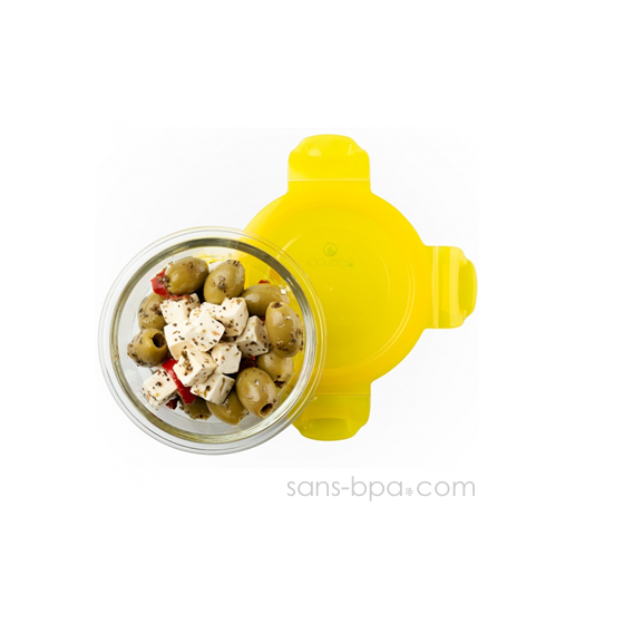 Ensemble 3 contenants verre - Snack Cube 150ml