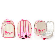 Cartable maternelle lin enduit Squale