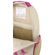 Cartable maternelle lin enduit Squale