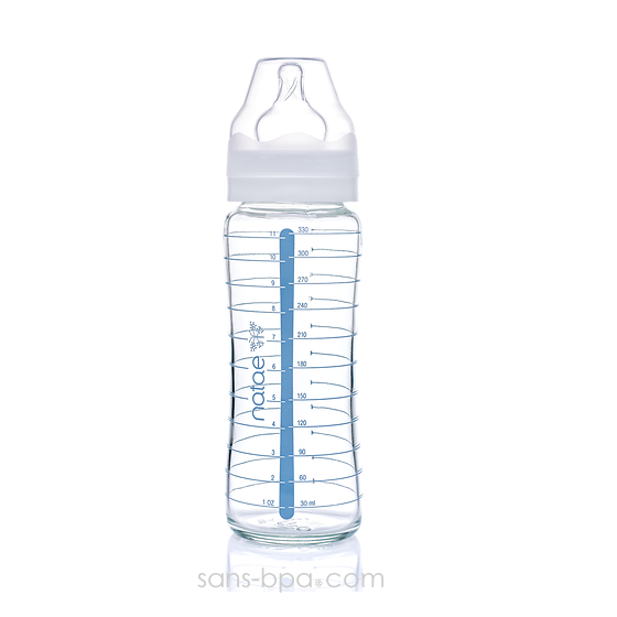 Biberon verre 330ml - Silicone