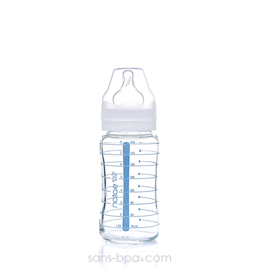 Biberon verre 330ml - Silicone