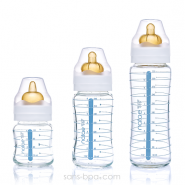 Biberon verre 240ml - Silicone