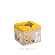 Boite métal cube TRACTEUR