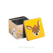 Boite métal cube TRACTEUR