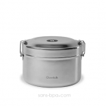 Boite repas isotherme 100% inox - 850 ml
