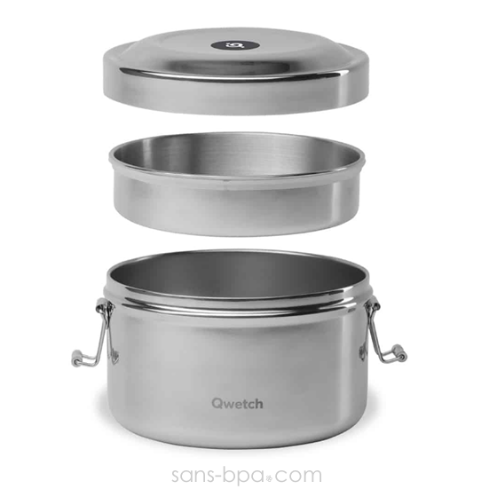 Boite repas isotherme 100% inox - 850 ml