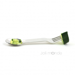 In Steel, couverts 2-en-1 inox