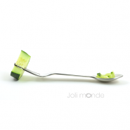 Ensemble 4 couverts 2-en-1 inox - In Steel