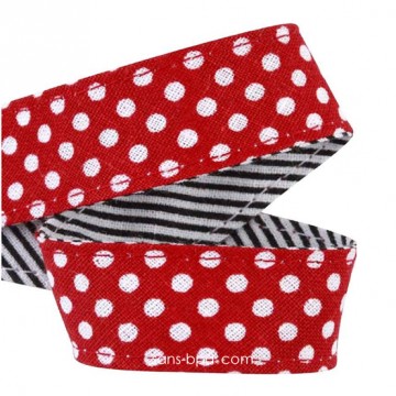 Attache sucette MARINE A POIS 2