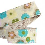 Attache serviette & doudou - DARK FLEURI