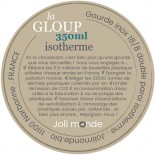 Gourde inox 400 ml - La GLOUP isotherme