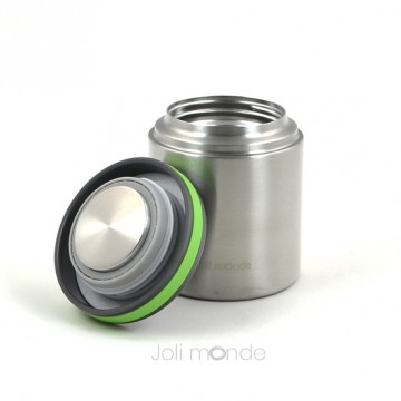 Boite repas inox isotherme 400ml - Au P'tit Repas - JOLI MONDE