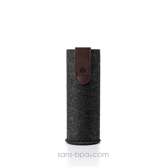 Etui de gourde feutré - MISMATCH 750 - Grey Gold
