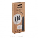 Serpentin & son charbon Actif Binchotan