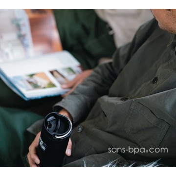 Gourde isotherme TKWide 592ml - SHALE BLACK 2