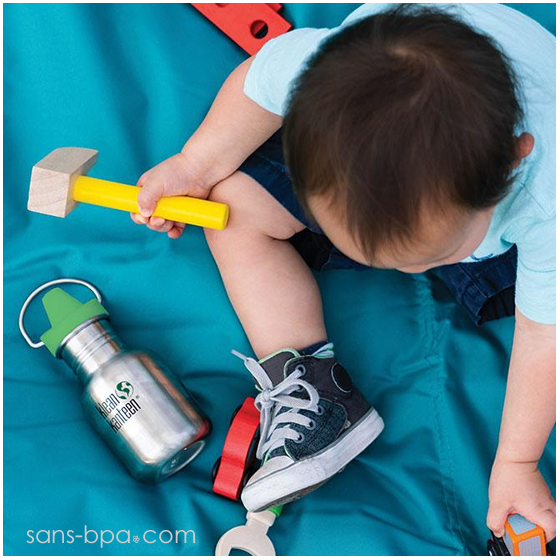 Gourde anti-goutte 355 ml - POOL PARTY