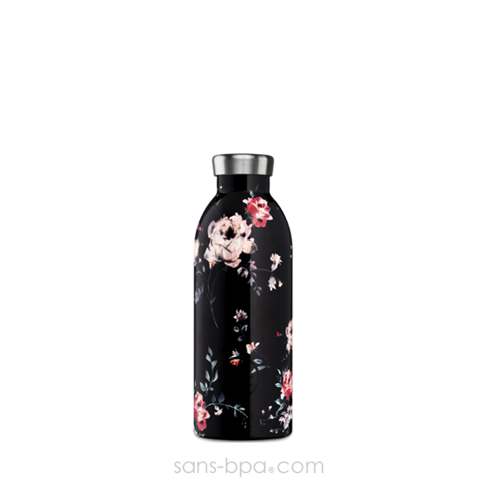 Bouteille inox isotherme 500ml - CLIMA EBONY ROSE