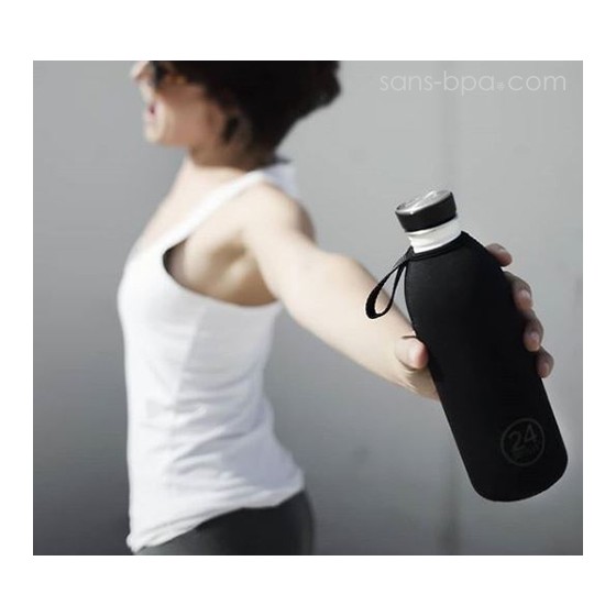 Bouteille inox isotherme 500ml - CLIMA EBONY ROSE