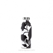 Bouteille inox isotherme 500ml - CLIMA BLACK DAHLIA