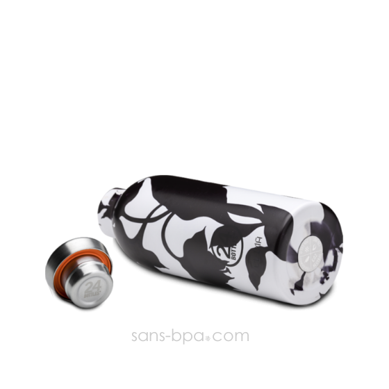 Bouteille inox isotherme 500ml - CLIMA BLACK DAHLIA