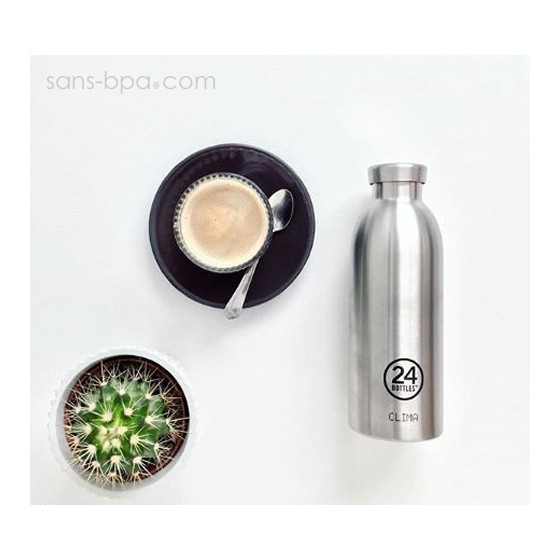 Bouteille inox isotherme 500ml - CLIMA STONE GRAVITY