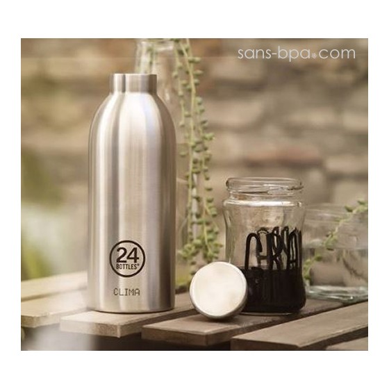 Bouteille inox isotherme 500ml - CLIMA VELVET MAGNOLIA