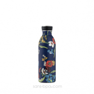 Gourde inox 500 ml URBAN - DENIM BOUQUET