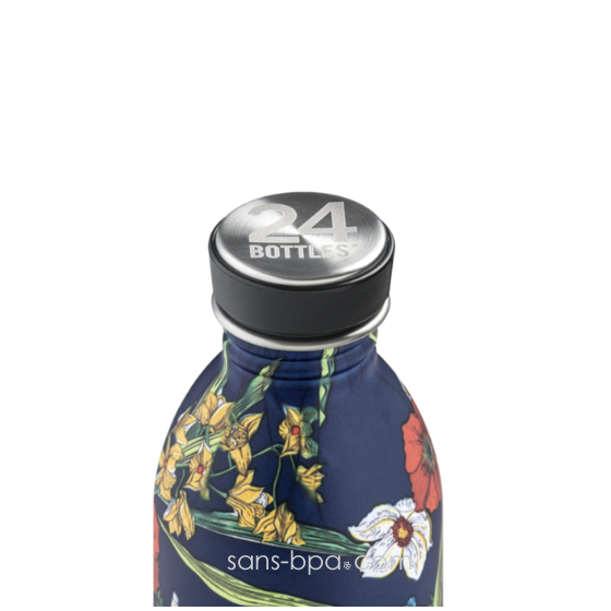 Gourde inox 500 ml URBAN - DENIM BOUQUET