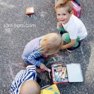 Valisette métal HIBOU PRUNE