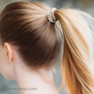 5 élastiques à cheveux BIO zéro plastique - Acidulés