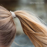 5 élastiques à cheveux BIO zéro plastique - Acidulés