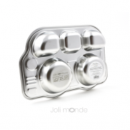 P'tit Bus - Plateau repas 5 compartiments Kids