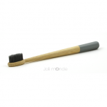 Brosse à dents bambou - RONDOCOLOR - Gris Gris