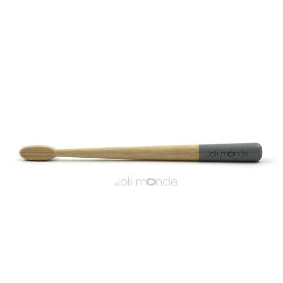 Brosse à dents bambou - RONDOCOLOR - Gris Gris