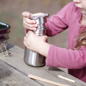 Gourde 100% inox 400 ml - La GLOUP 2