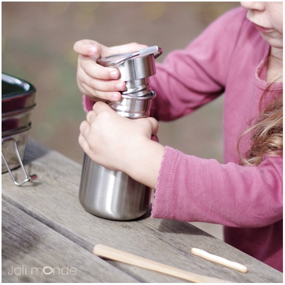 Gourde 100% inox 400 ml - La GLOUP