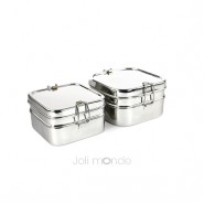 Tiffin carré XL 2 étages