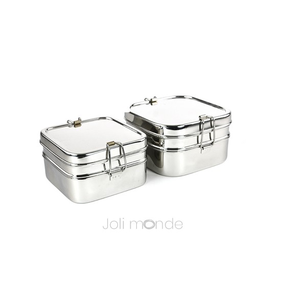 Tiffin carré XL 2 étages