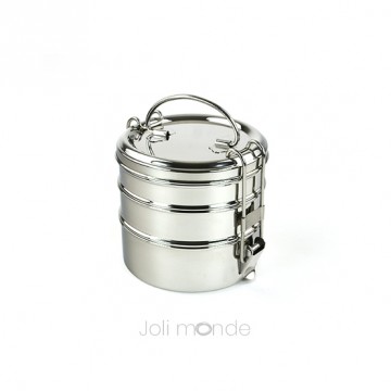 Tiffin rond 3 étages