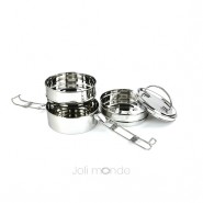 Tiffin rond 3 étages