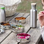 Tiffin rond 4 étages