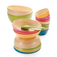 BOL ROSE DELICE de BAMBU