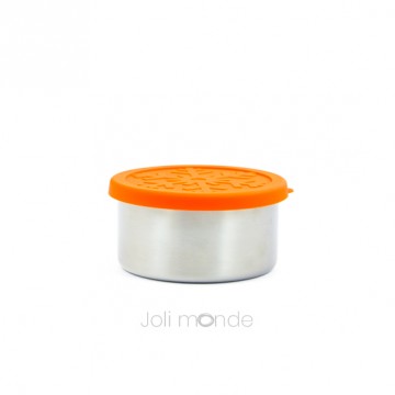 Quadrio MEDIUM . Boite inox & silicone 360 ml diam 10cm - JOLI MONDE