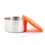 Ensemble 4 boites inox & silicone Quadrio
