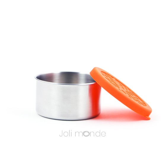 Ensemble 4 boites inox & silicone Quadrio
